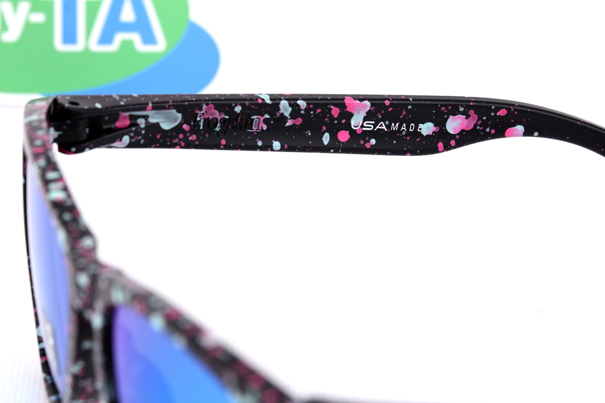 Oakley Frogskins Splatter Black/Prizm Sapphire Splatterfade Collection SKU#OO9245-80 (Asian Fit)