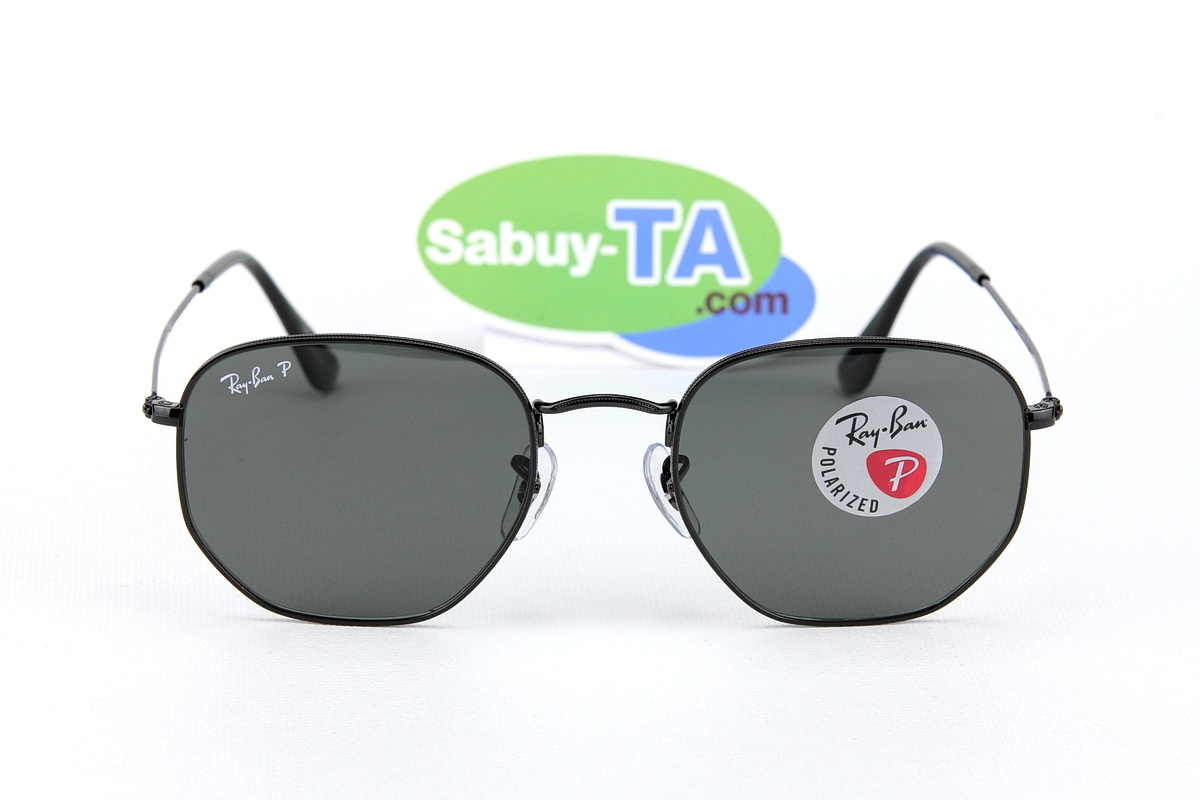RayBan Hexagonal Flat Lens RB3548N 002/58 Polarized Lens