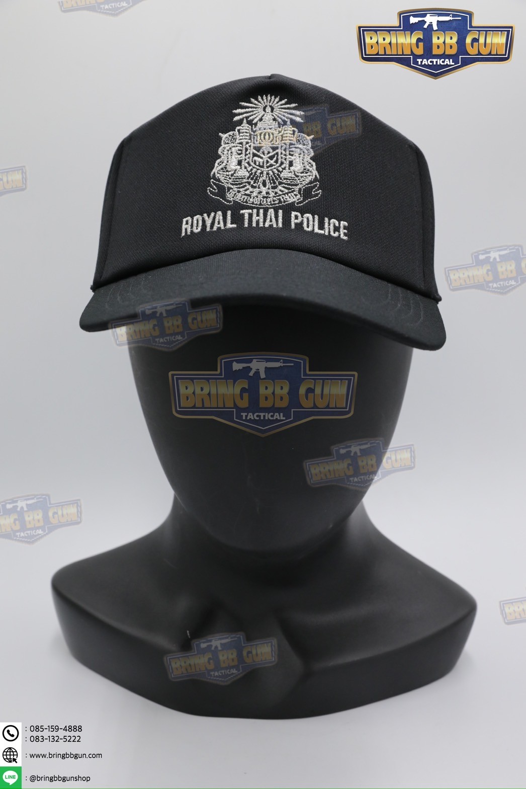 หมวกแก๊ปปักลายหน่วยงานต่าง เกรดพรีเมี่ยม (Version 2) Cap