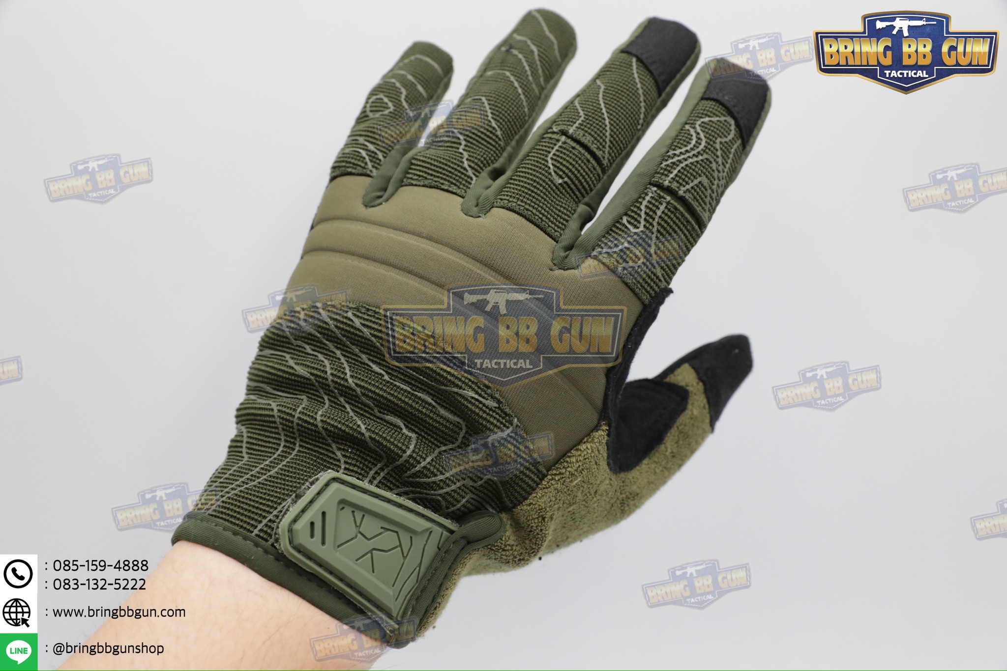 ถุงมือเต็มนิ้ว Tactical Glove (ทรง 5.11) (Competition Shooting 2.0 Glove)