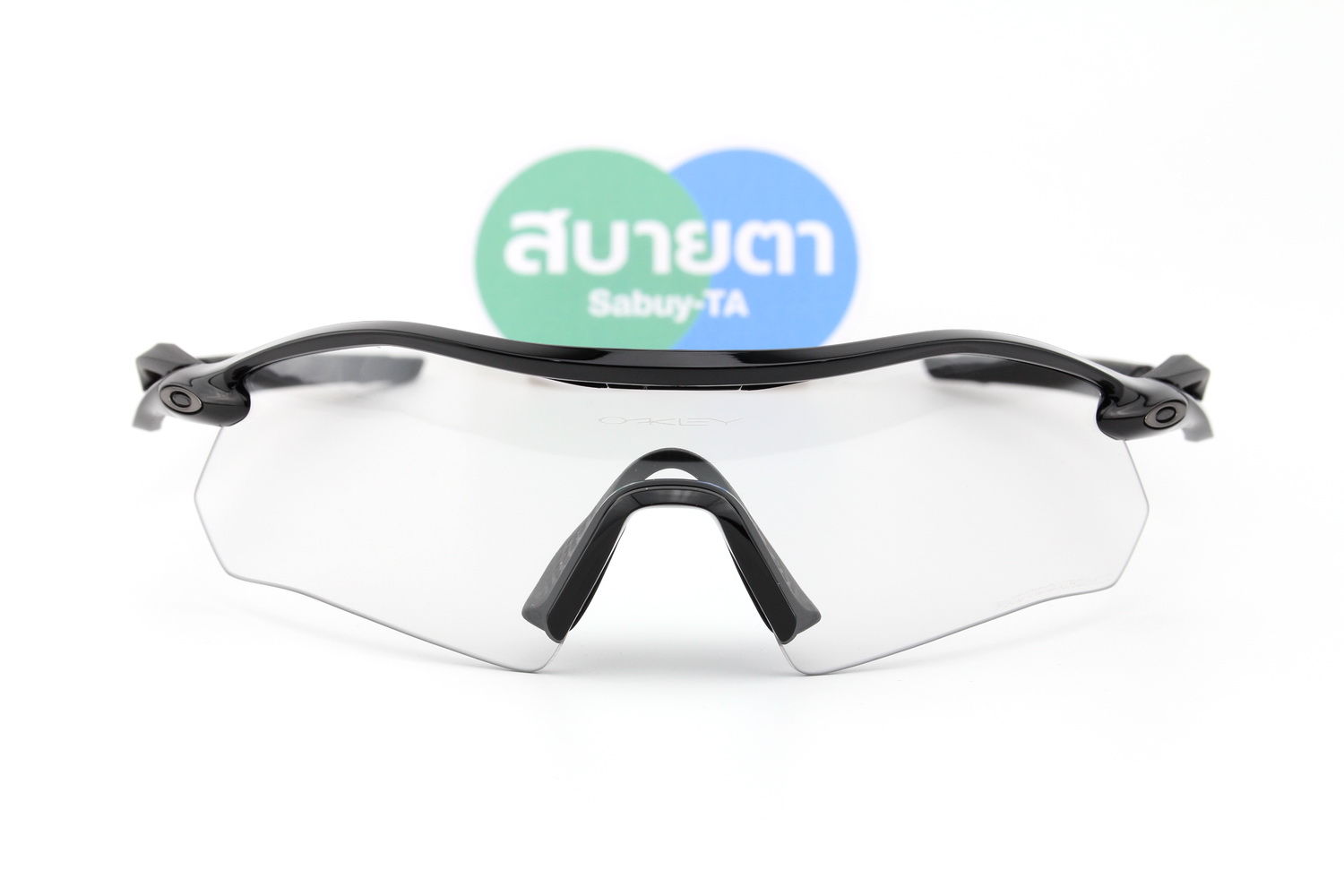 Oakley RADAR PLATE Polished Black / Clear Photo 50% BLK IRD SKU#OO9495D-02