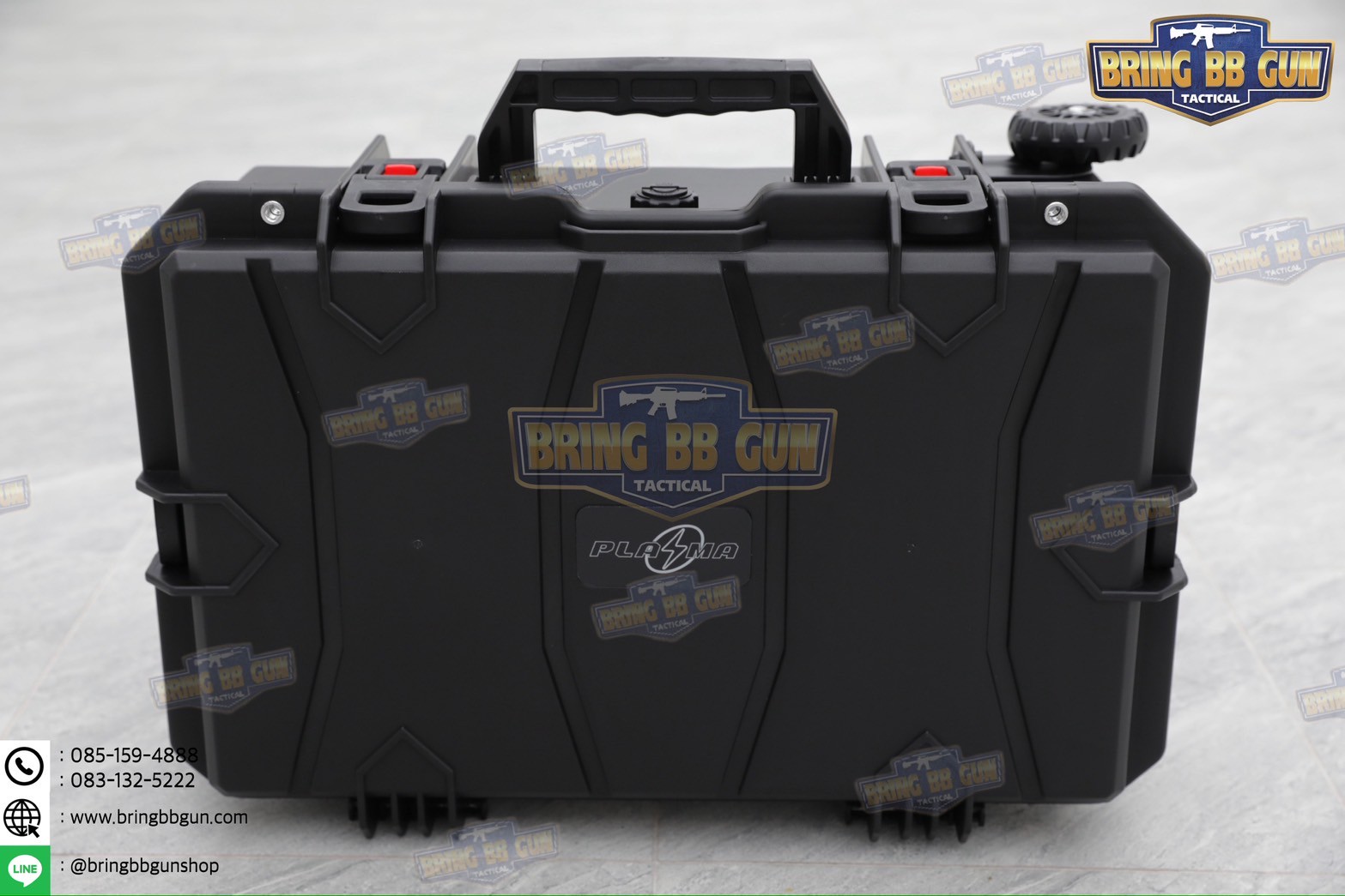 กล่องปืนสั้นแบบมีล้อลาก Plasma Case รุ่น P05 (SW1022C-R) (เคสกันกระแทรกแบบมีล้อลาก Plasma) (กล่องกันกระแทก)