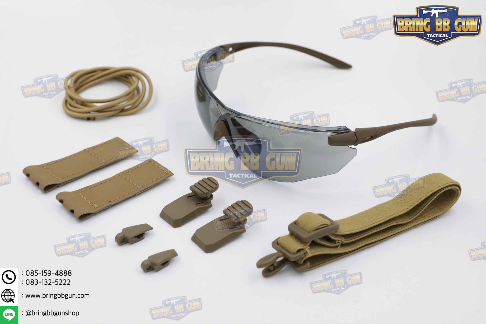 แว่นตากันลม W810 (W810 Tactical Glasses)