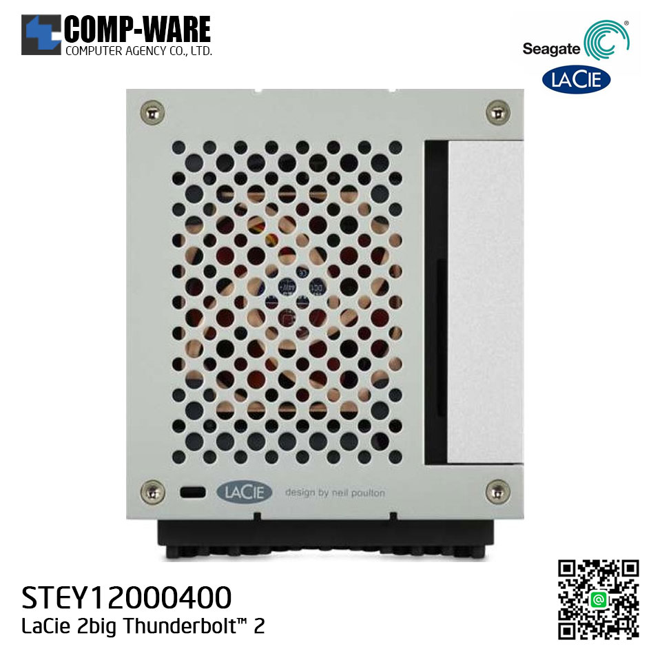 Seagate LaCie 2Big RAID Thunderbolt 2 12TB 7200RPM External Hard Drive STEY12000400