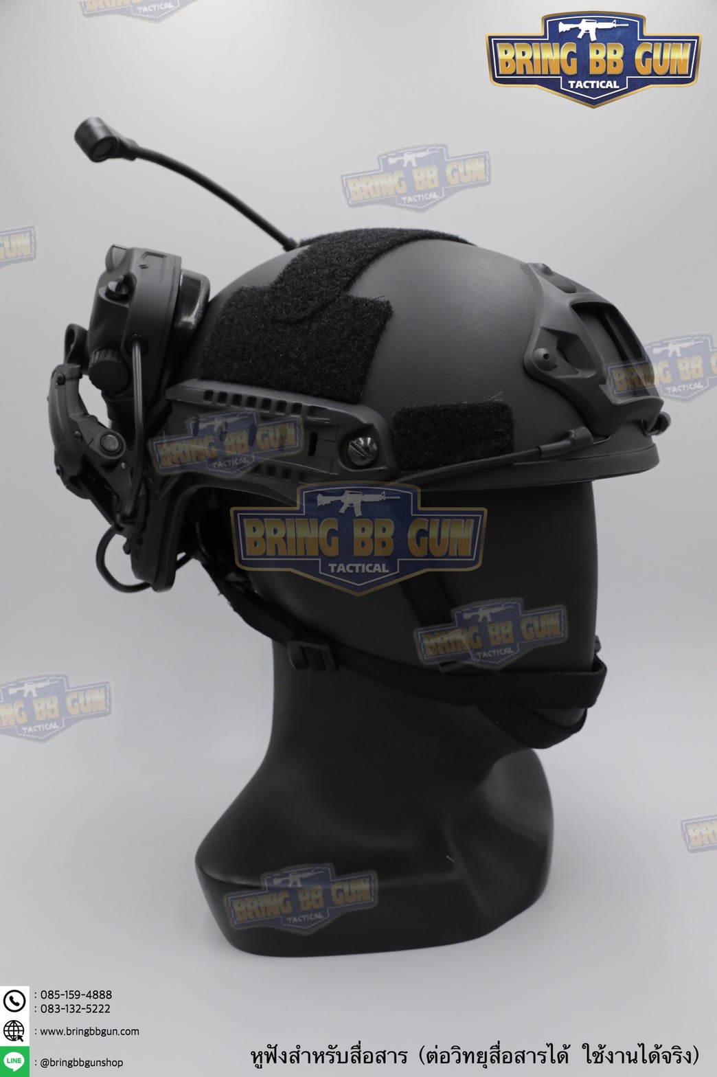หูฟังสื่อสาร ทรง Ops-Core AMP (FCS AMP tactical communication shooting headset) (AMP)