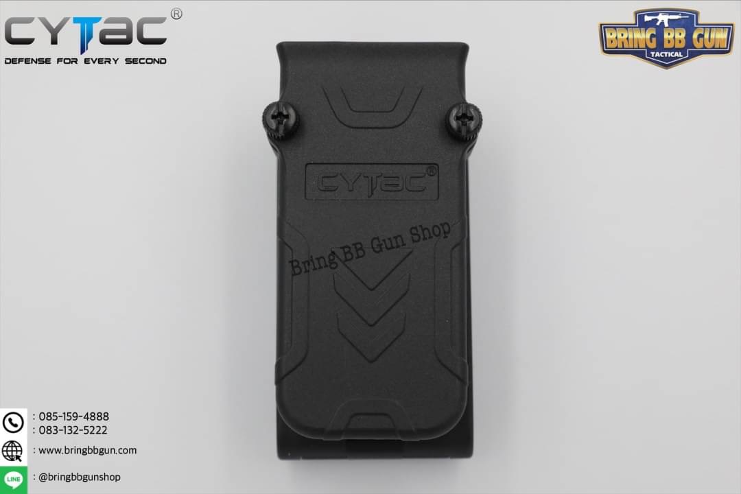 ซองแม็กกระซีนเดี่ยว Universal ยี่ห้อ Cytac (Universal Single Magazine Pouch) แบบพกนอก