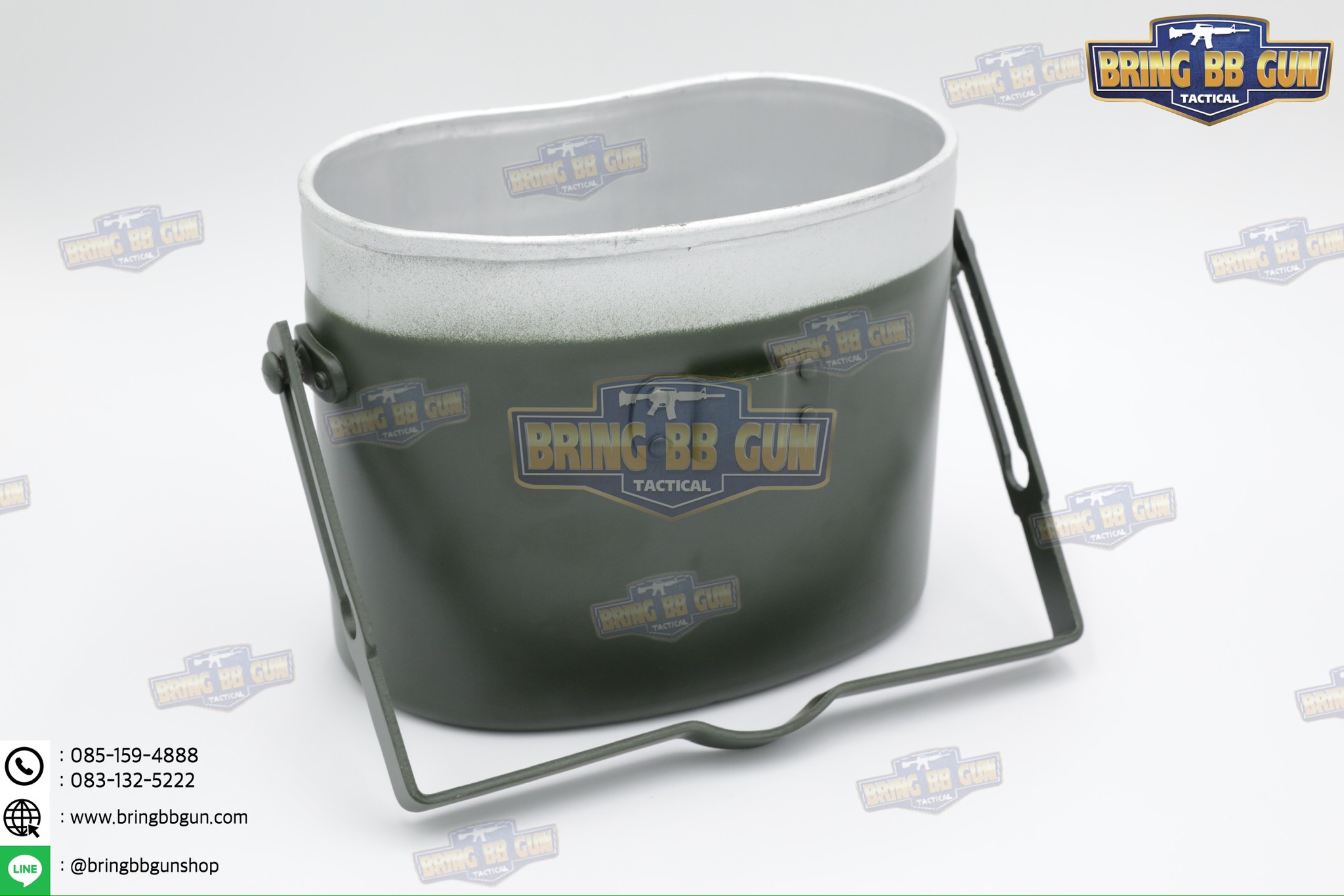 หม้อสนาม (หม้อสนาม ทบ.) (หม้อสนามอเนกประสงค์) (เดินป่า) (เข้าค่าย) (Camping) (ทหารพราน) (ลาดตระเวน) (ทหารพราน) (เขาชนไก่)