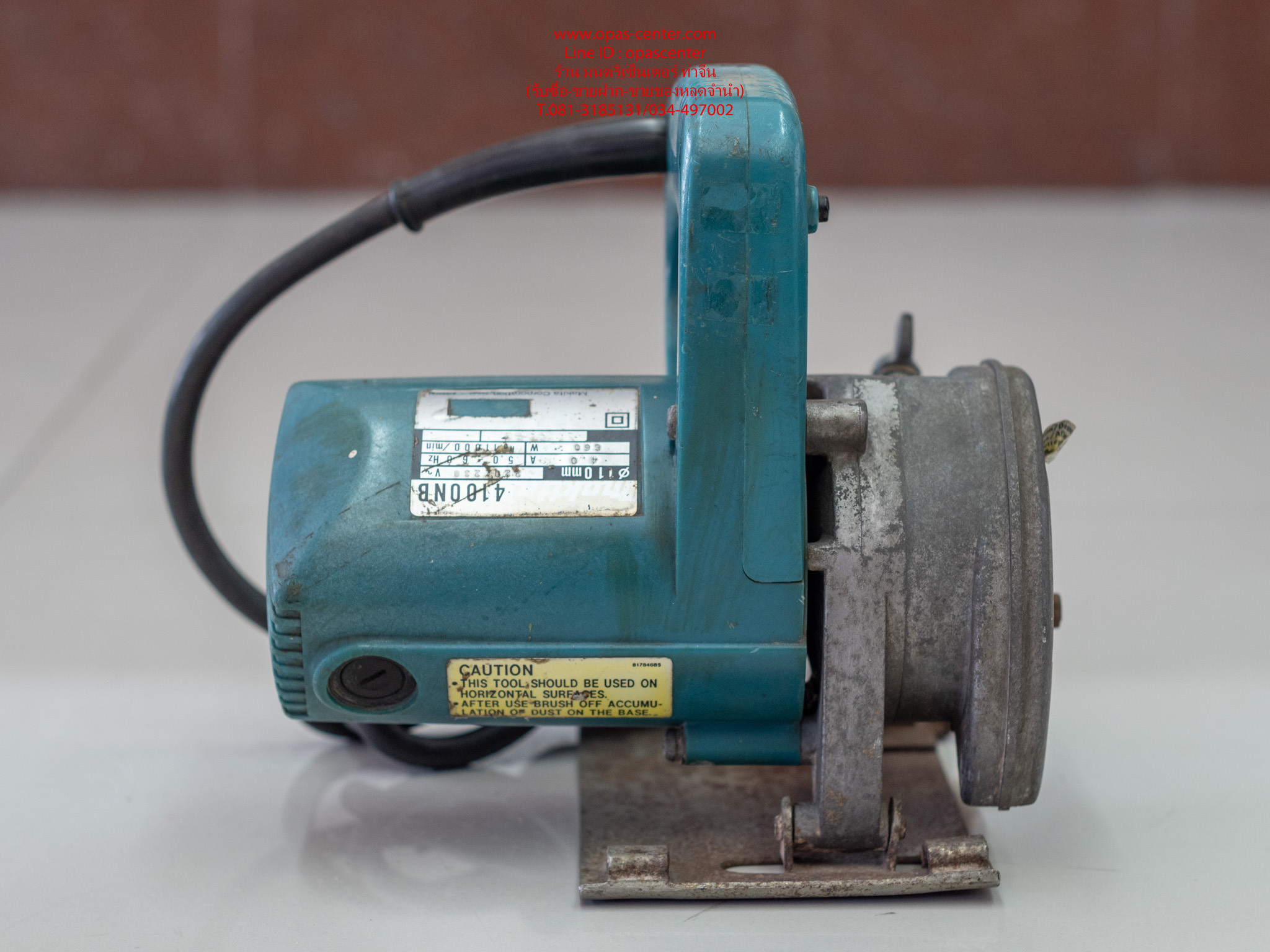 เครื่องตัดปูน กระเบื้อง Makita 4100NB ของแท้ Made in Japan มือสอง สภาพดี
