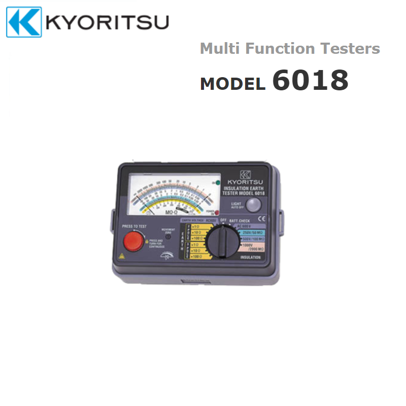 KYORITSU MODEL 6018 Multi Function Testers onebanmor