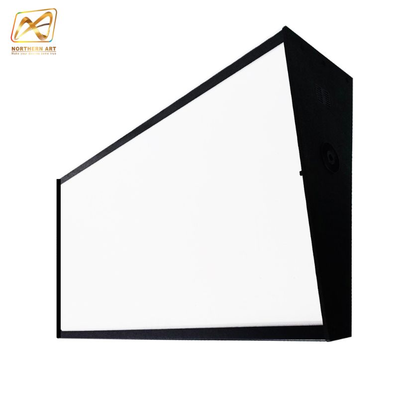 ป้ายไฟLED ตู้ไฟLED ขนาด 80X45 cm. สามารถติดตั้งแบบติดผนัง-เพดานได้ ติดตั้งง่าย ประหยัดพลังงาน ถอดประกอบได้