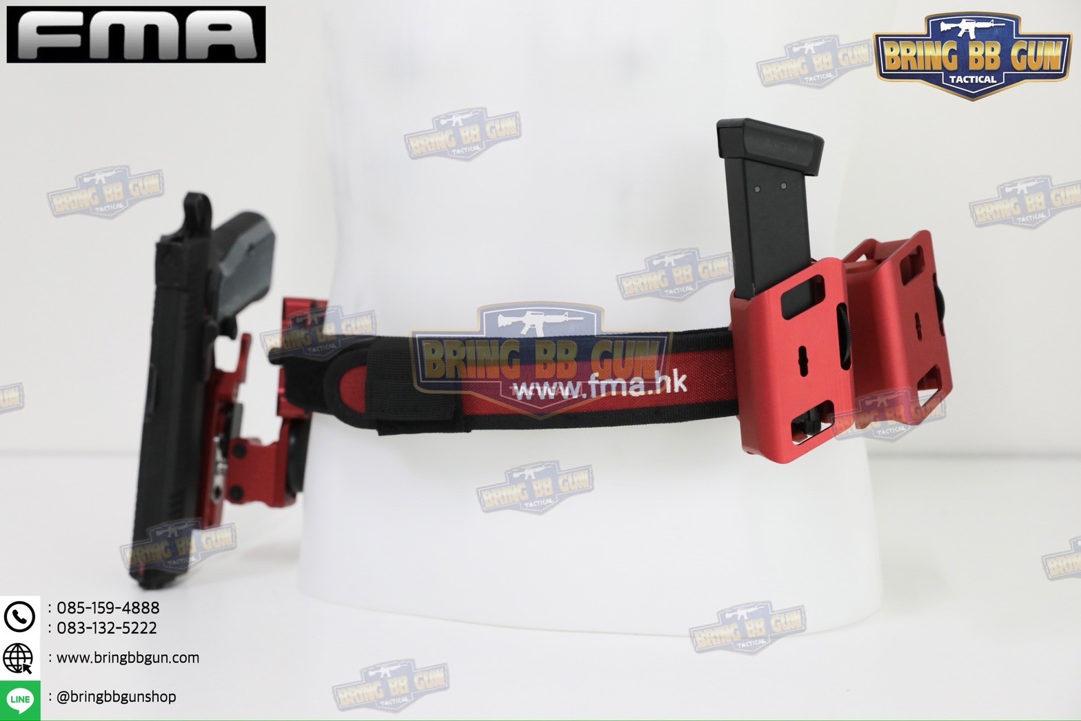 IPSC CNC Aluminum Magazine Pouch ยี่ห้อ FMA (ซองแม็กกาซีน IPSC Race Master) (บอดี้อลูมิเนียม) (Double A) (DAA)