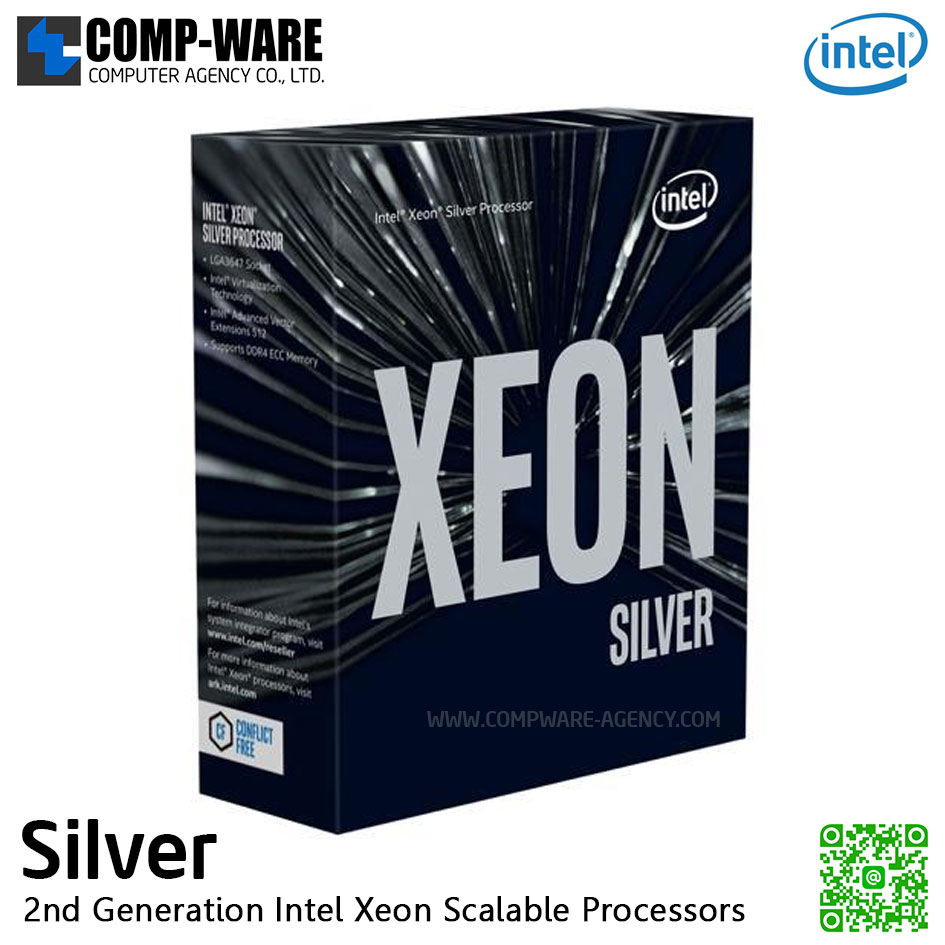 Intel Xeon Silver 4214 ( 12C/24T ) LGA3647 Scalable Processor BX806954214 without Heatsink
