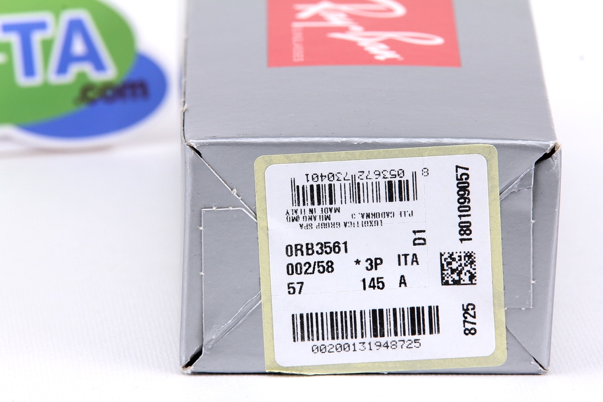 RayBan General RB3561 002/58 Polarized Lens