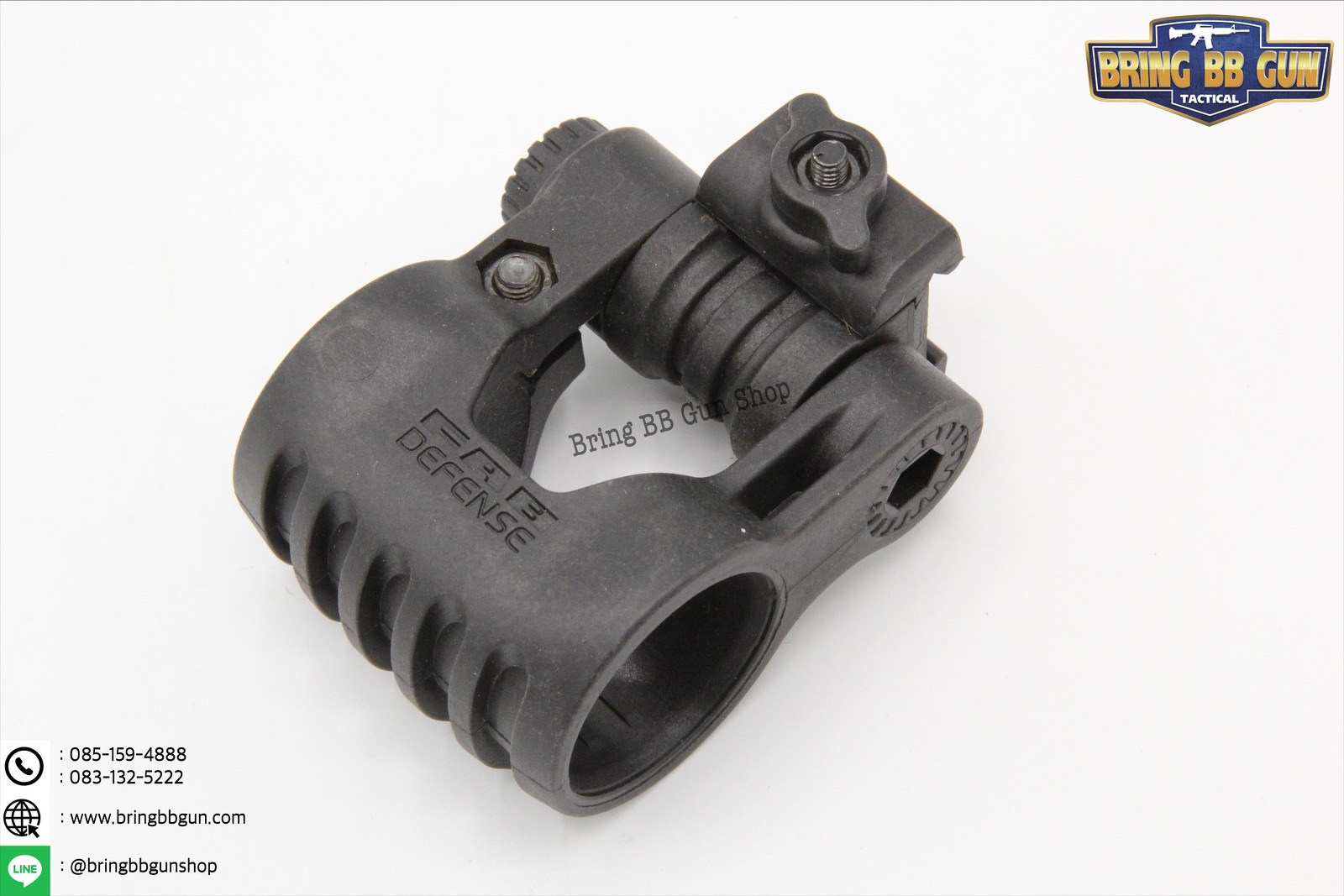 ขาจับไฟฉายติดราง ยี่ห้อ FAB วัสดุ : Nylon