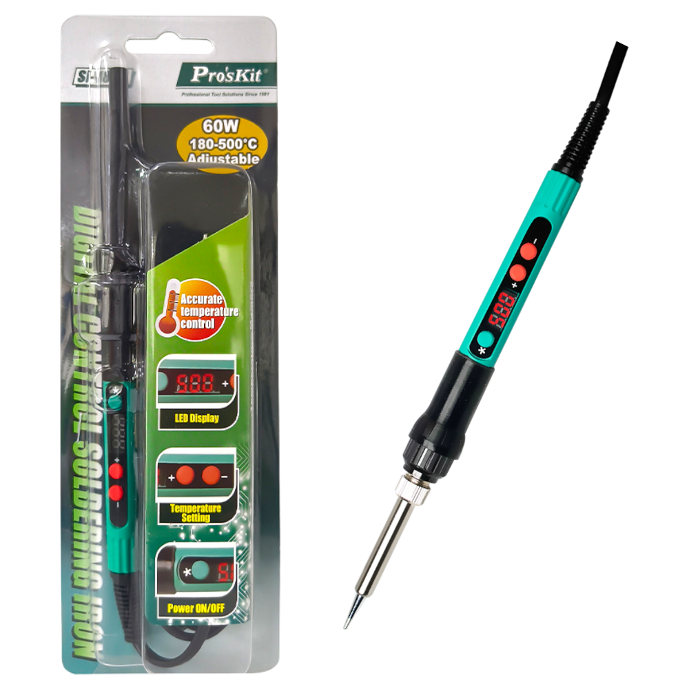 Pro'sKit SI-186N 180°C~500°C หัวแร้งควบคุมแบบดิจิตอล สินค้าคุณภาพดี @onebanmor