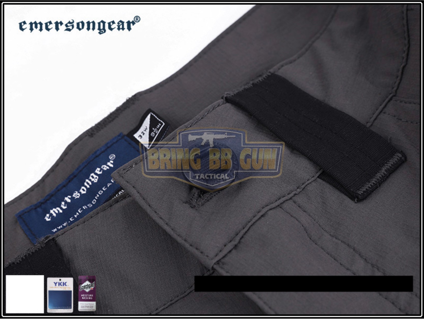 กางเกงขาสั้น ทรงยุทธวิธี ยี่ห้อ Emerson รุ่น Mastiff (กางเกง IPSC , IDPA)(กางเกง Tactical) (กางเกงแคมป์ปิ้ง) (กางเกงเดินป่า) (Emerson Mastiff Training Shorts)