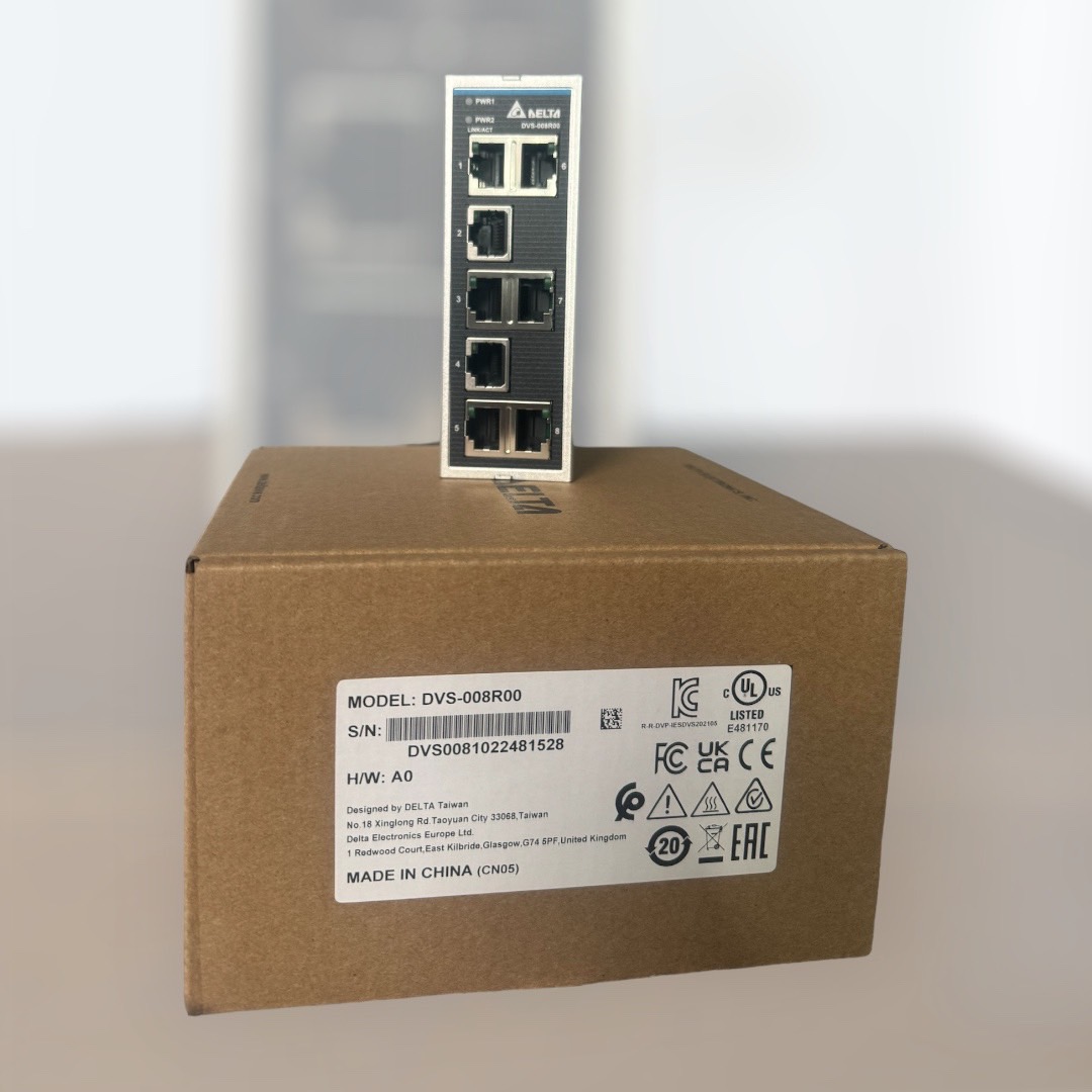 Delta Unmanaged Switch DVS-008R00 8-Port FE Ethernet