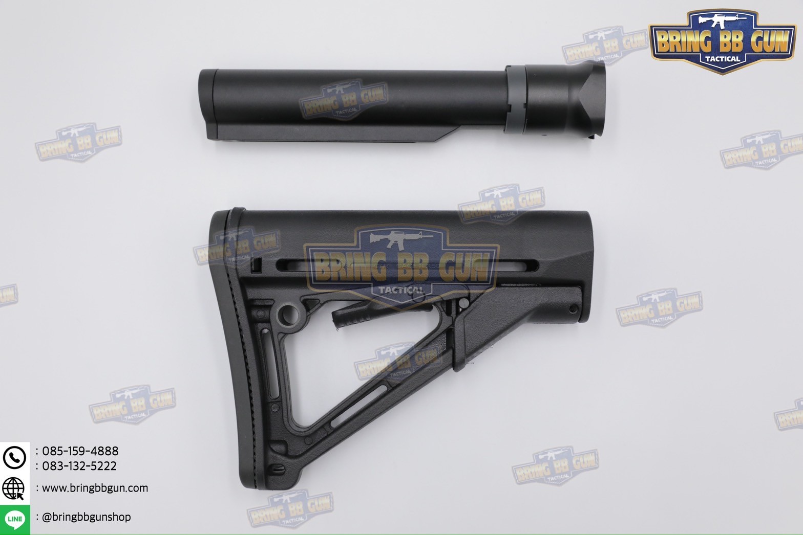 Adapterแปลงท้ายระบบ1913ให้ใช้แกนพานท้ายทรงAR สำหรับ Sig Sauer MPX/MCX (1913 Interface Knuckle) (Stock Adapter for M1913 Rail) (Stock Adapter) (1913 Adapter) (Sig Sauer) (MCX) (MPX) (1913)