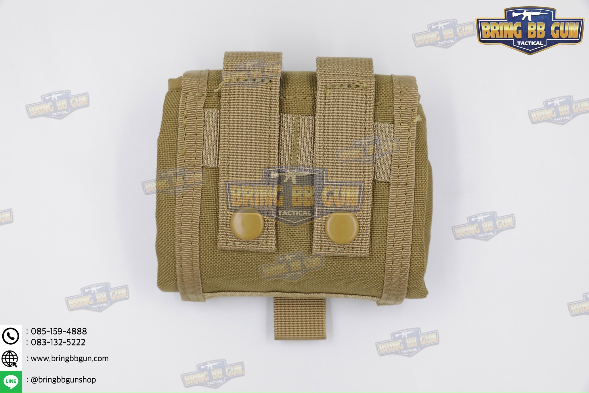 ถุงทิ้งแม็กกาซีนแบบพับได้ B01 (ถุงเก็บอุปกรณ์) (Tactical Storage Bag) (Folding Magazine Recycling Bags) (Drop Pouch) (Dump Pouch)