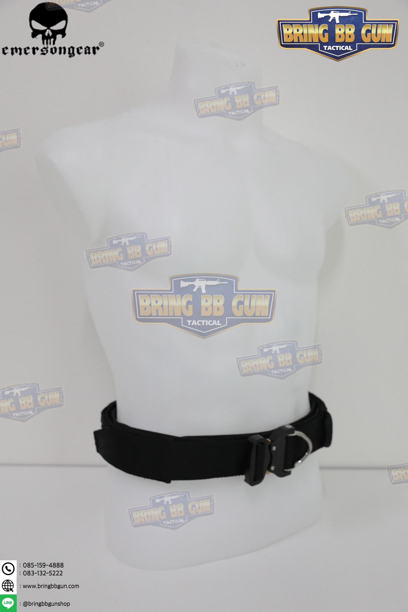 เข็มขัดยุทธวิธี รุ่น Cobra 2ชั้น (EmersonGear COBRA 1.75-2inch One-pcs Combat Belt) (Battle Belt) (War Belt)