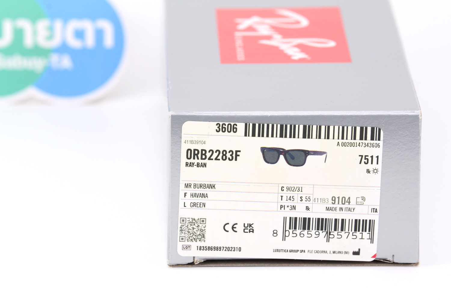 RayBan MR Burbank RB2283F 902/31