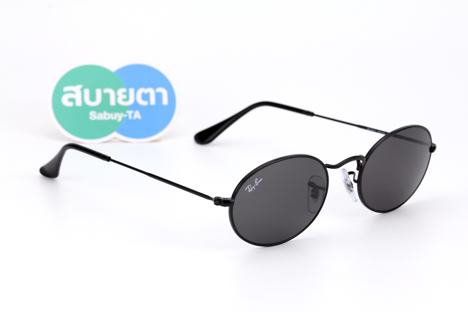 RayBan Oval RB3547 002/B1 (ทรงรี)