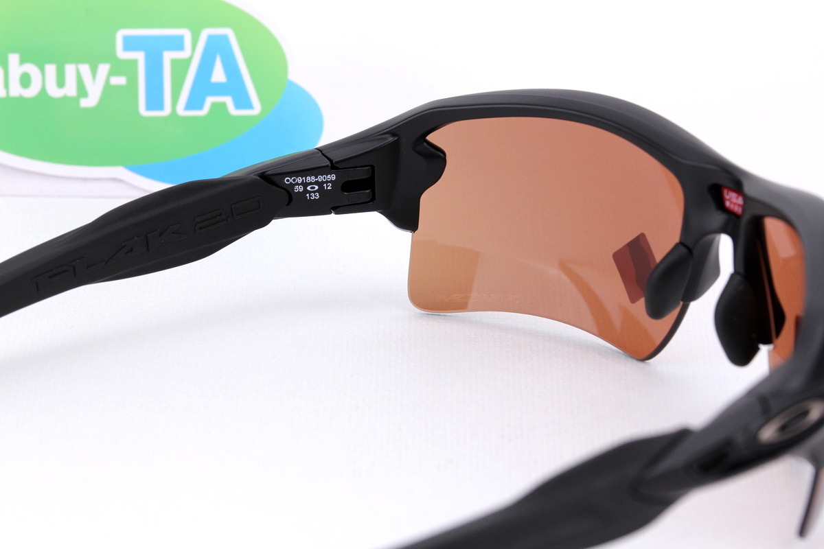 Oakley FLAK 2.0 XL Matte Black/Prizm Dark Golf SKU#OO9188-90