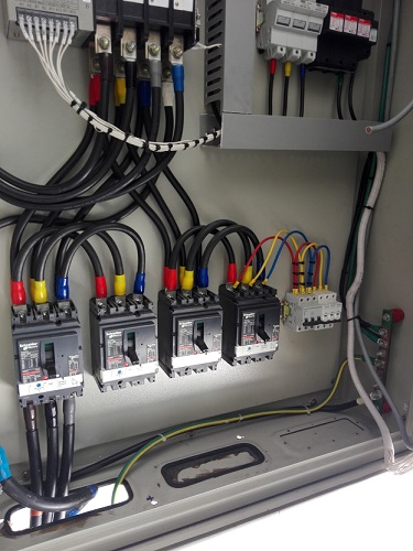 งานตู้ ATS ติดตั้ง Genset controller GU220B