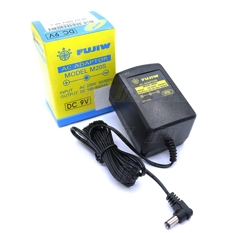 ADAPTOR M20 9V (N-) (S+) | 06-07-0402-9V | (N-) (S+) | หม้อแปลง | FUJIW