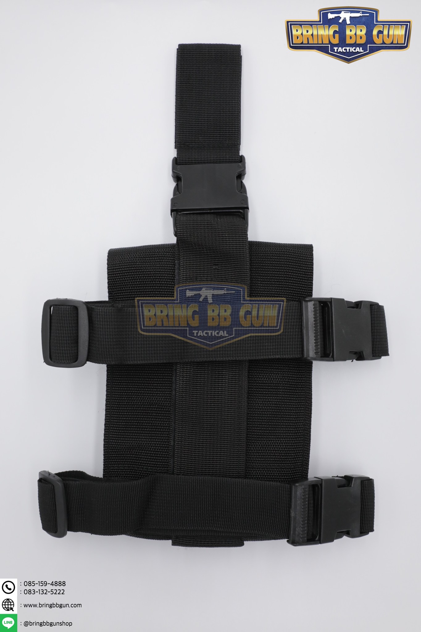 ซองแม็กกาซีนปืนยาวคู่รัดต้นขา (ซองแม็กรัดขาสาย PP M16)