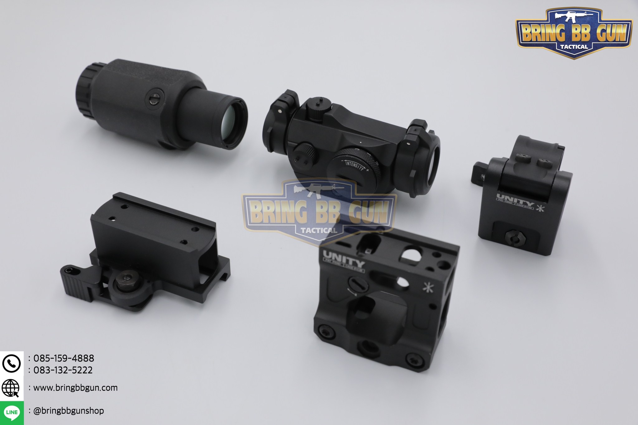 ชุดสุดคุ้ม Unity Set (ชุดเรทดอท + ซูมหลังดอท พร้อมขายกสูงUnity)