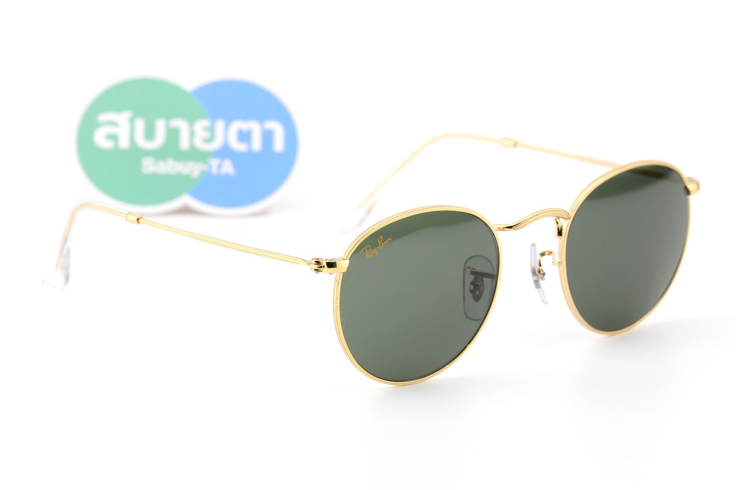 RayBan Round Metal RB3447 919631 Legend Gold