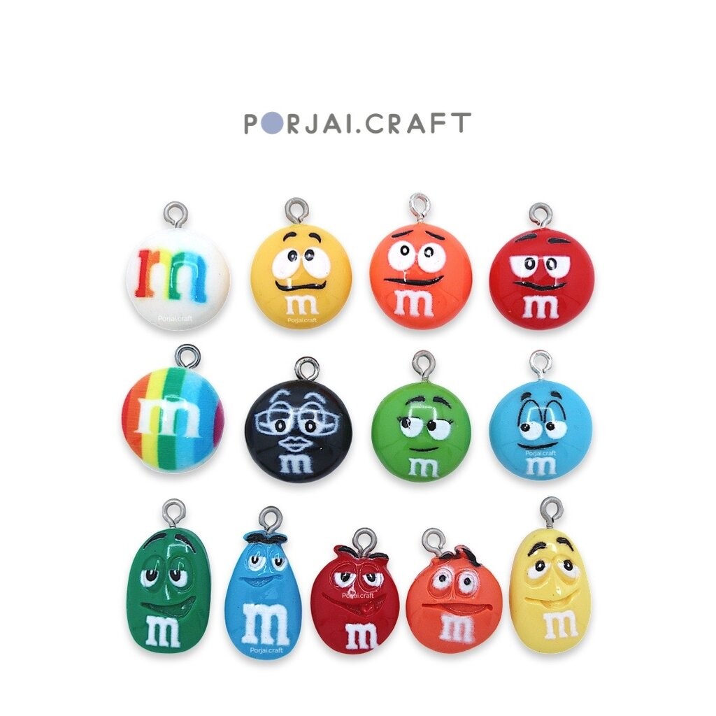 จี้ m&m Resin pendants 20mm