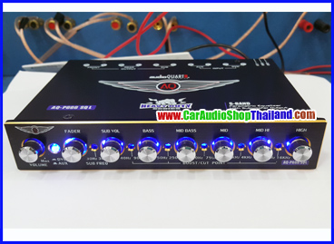 ปรีแอมป์ 5 แบนด์ คุณภาพ AUDIO QUART 666 SQL