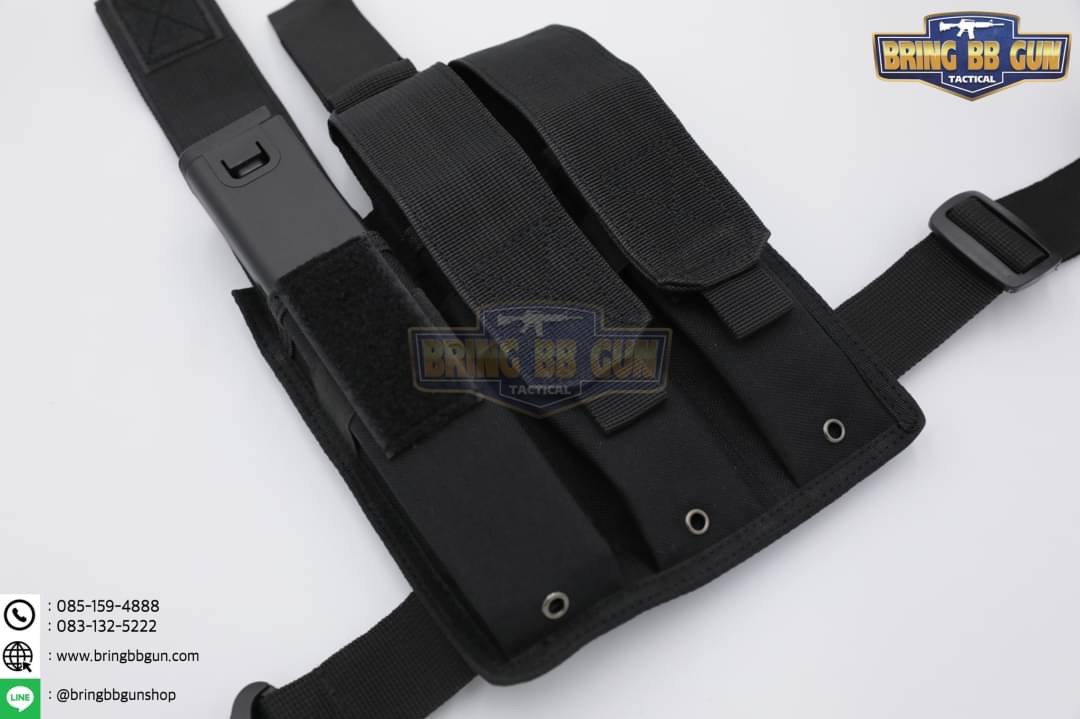 เพ้าแม็กกาซีนรัดต้นขา-ติดเวส MP5/Kriss Vector