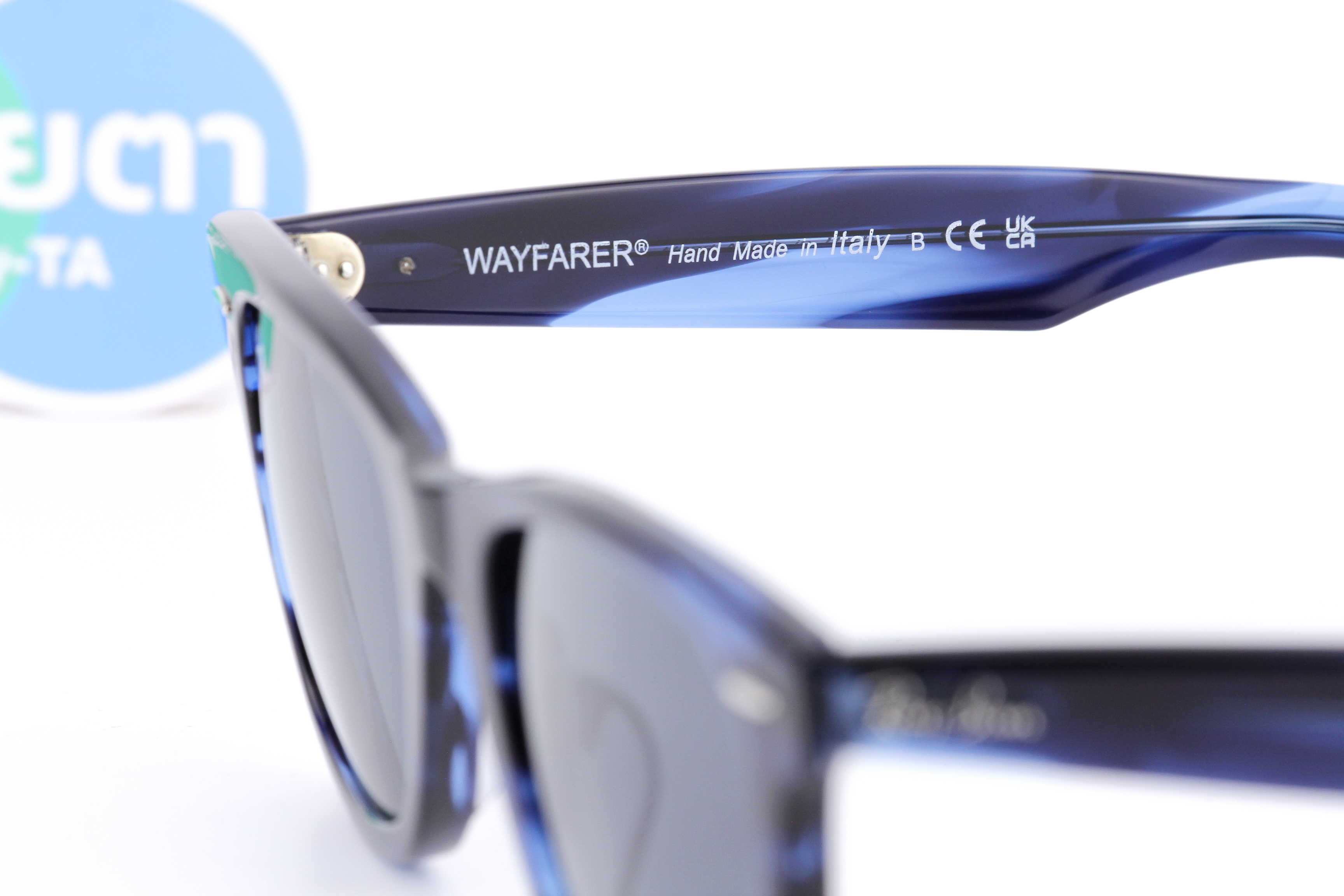 RayBan RB2140F 1361R5 THE BIO-ACETATE WAYFARER