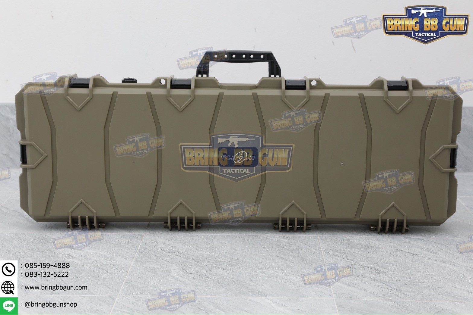 กล่องปืนยาวมีล้อลาก Plasma Case (ความยาว 1m.) รุ่น ปืนยาวมีล้อลาก (39 นิ้ว) (กล่องกันกระแทก) (Hard Case) (Water Proof Case)