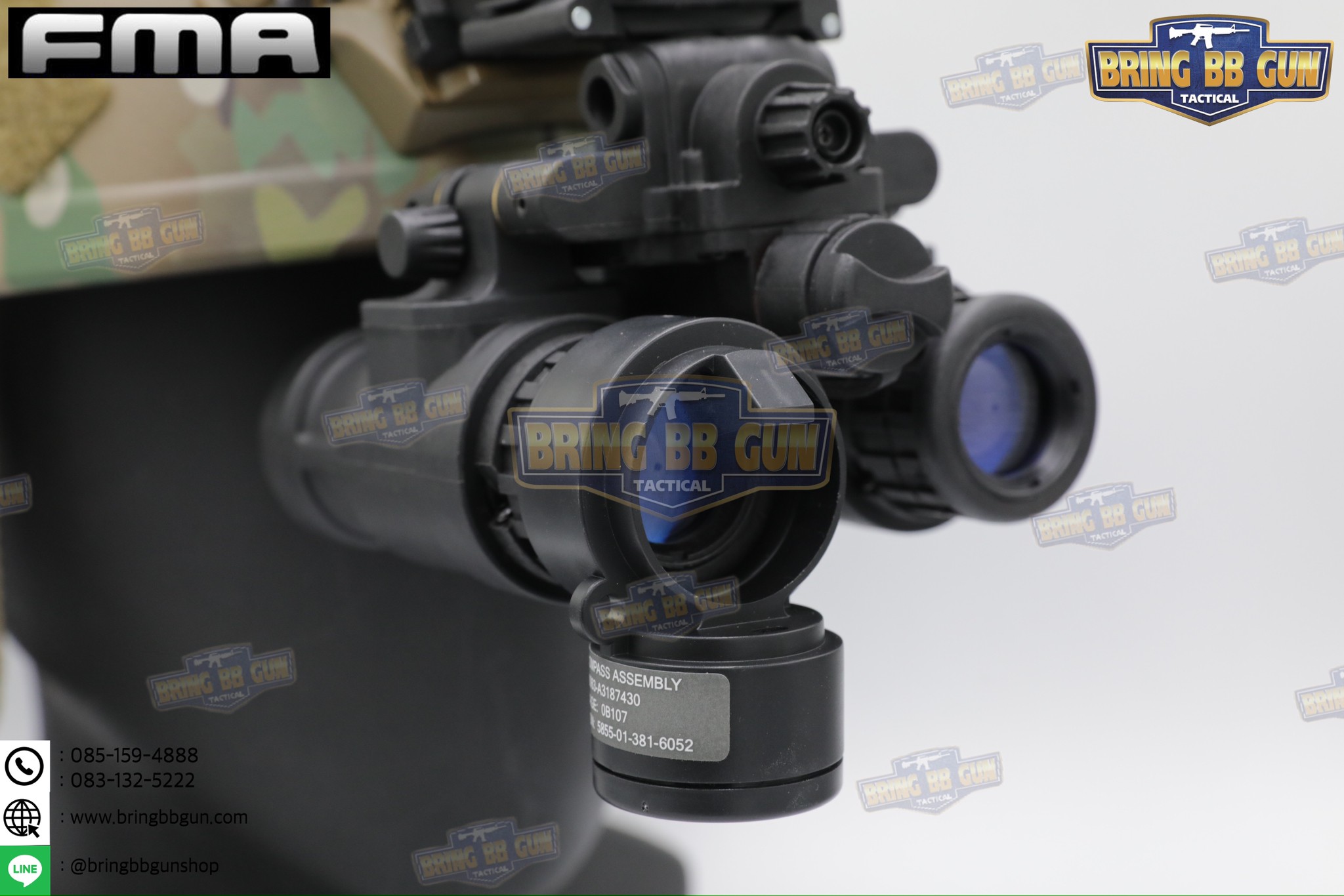 เข็มทิศติดกล้อง Night Vision Dummy ยี่ห้อ FMA (Night Vision Compass Assembly Dummy Version) (เข็มทิศติดกล้องไนท์วิชั่น) (เข็มทิศติดกล้องมองกลางคืน)
