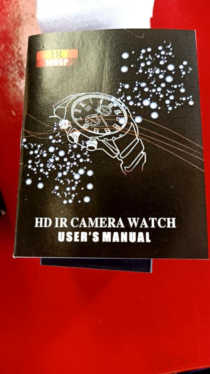 กล้องแอบถ่าย นาฬิกาข้อมือ spy watch 16GB