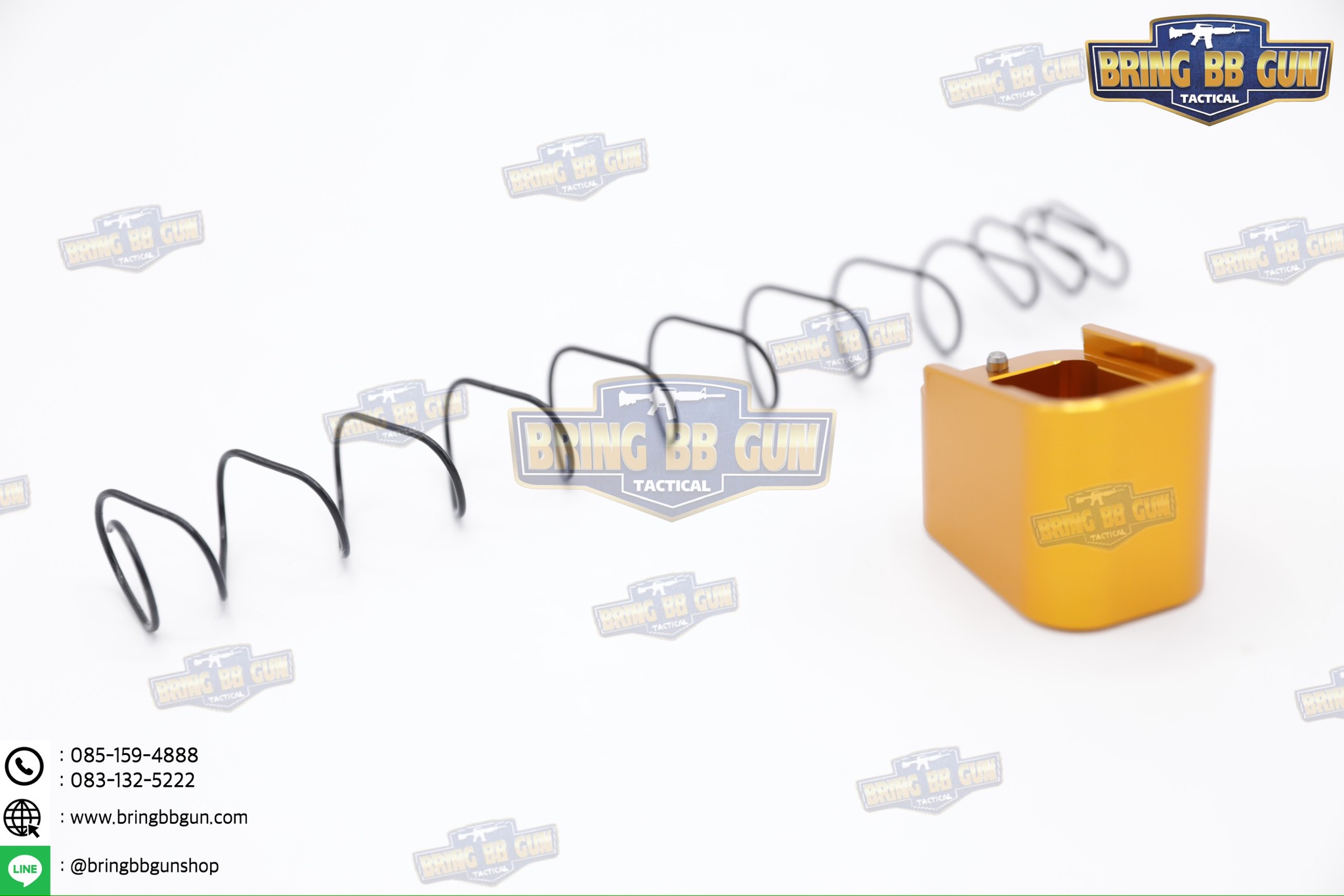 ส้นแม็กกระซีนGlock +5 ทรง Taran Tactical สำหรับปืน Glock 17/18/19 Gen1-5