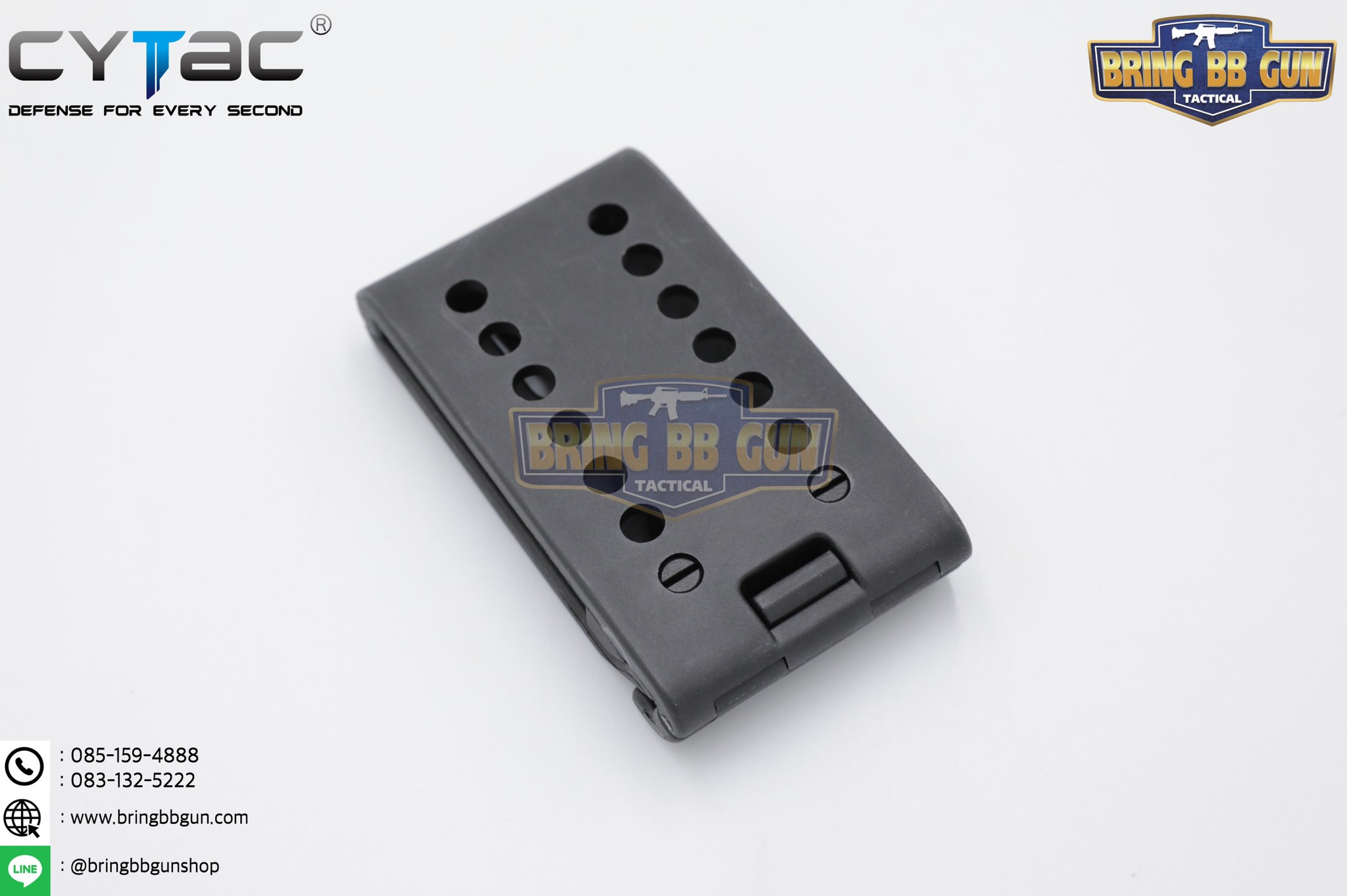 เพลตร้อยเข็มขัด แบบ Teklok ยี่ห้อ Cytac รุ่น Original (Belt Clip) (Teklok)