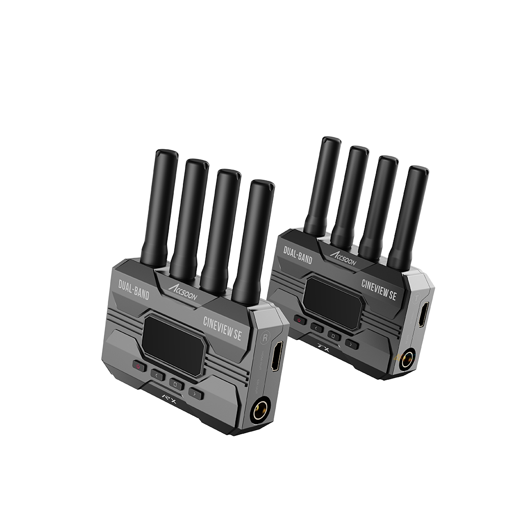 Accsoon CineView SE ไวเลสวิดีโอ รองรับสัญาณ SDI หรือ HDMI ระยะส่งสูงสุด 350 เมตร