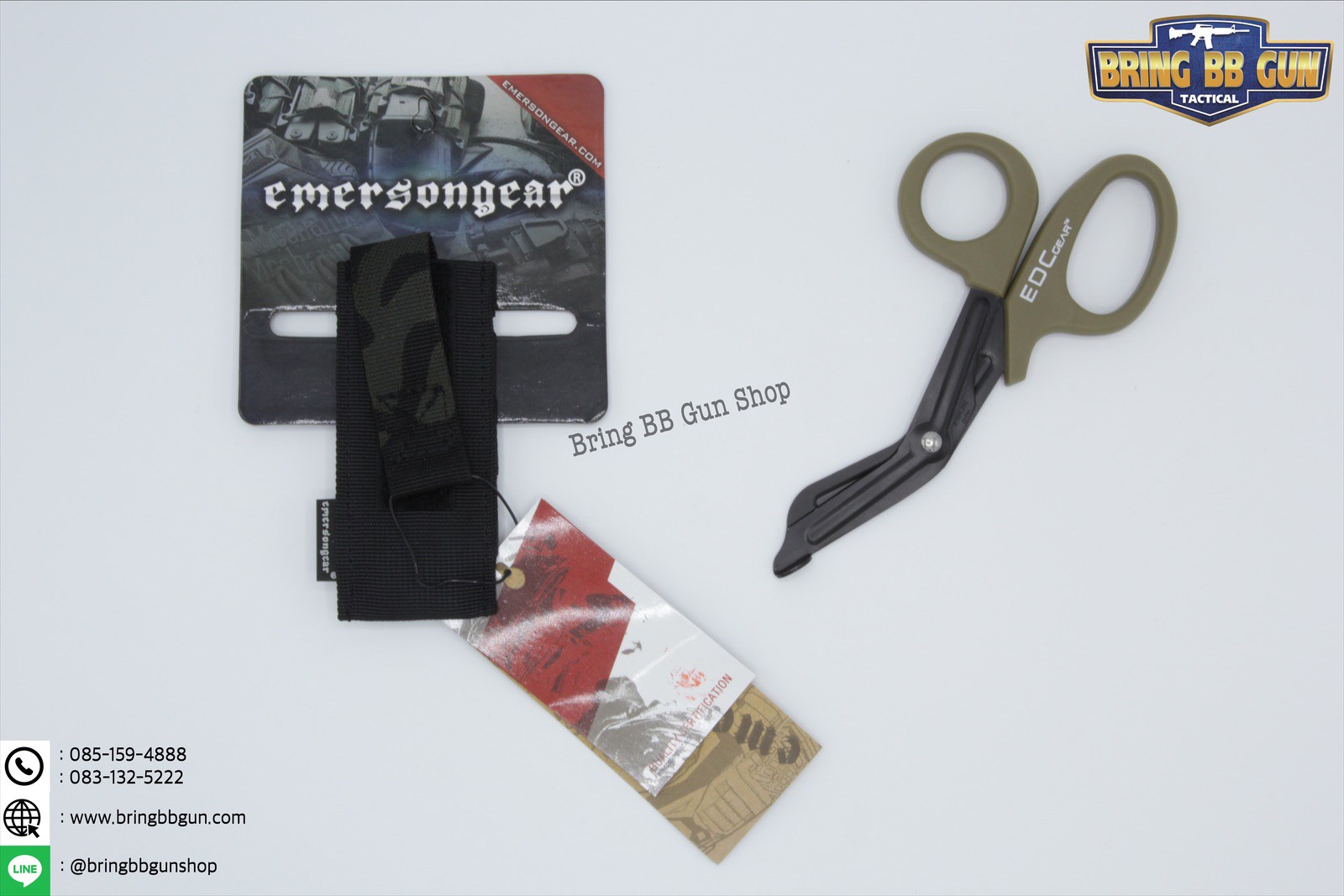 ซองใส่กรรไกรแพทย์สนาม ยี่ห้อ Emerson (Tactical EDC Scissor Pouch)