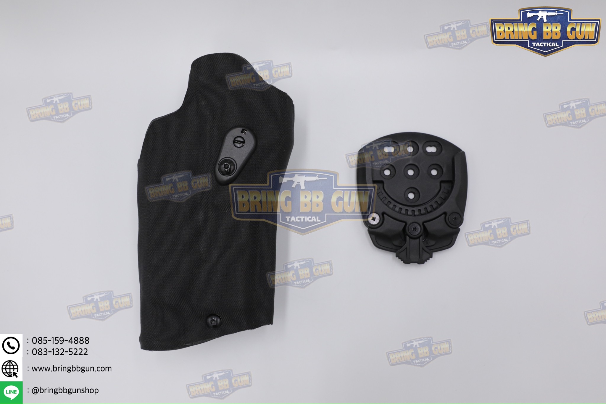 Adapter ปลดไวซองปืน BT TEK-MOUNT (360 Degree base adapter) (QUICK CONNECT MOUNTING SYSTEM) (Insert Disk and Receiver) (Blade)