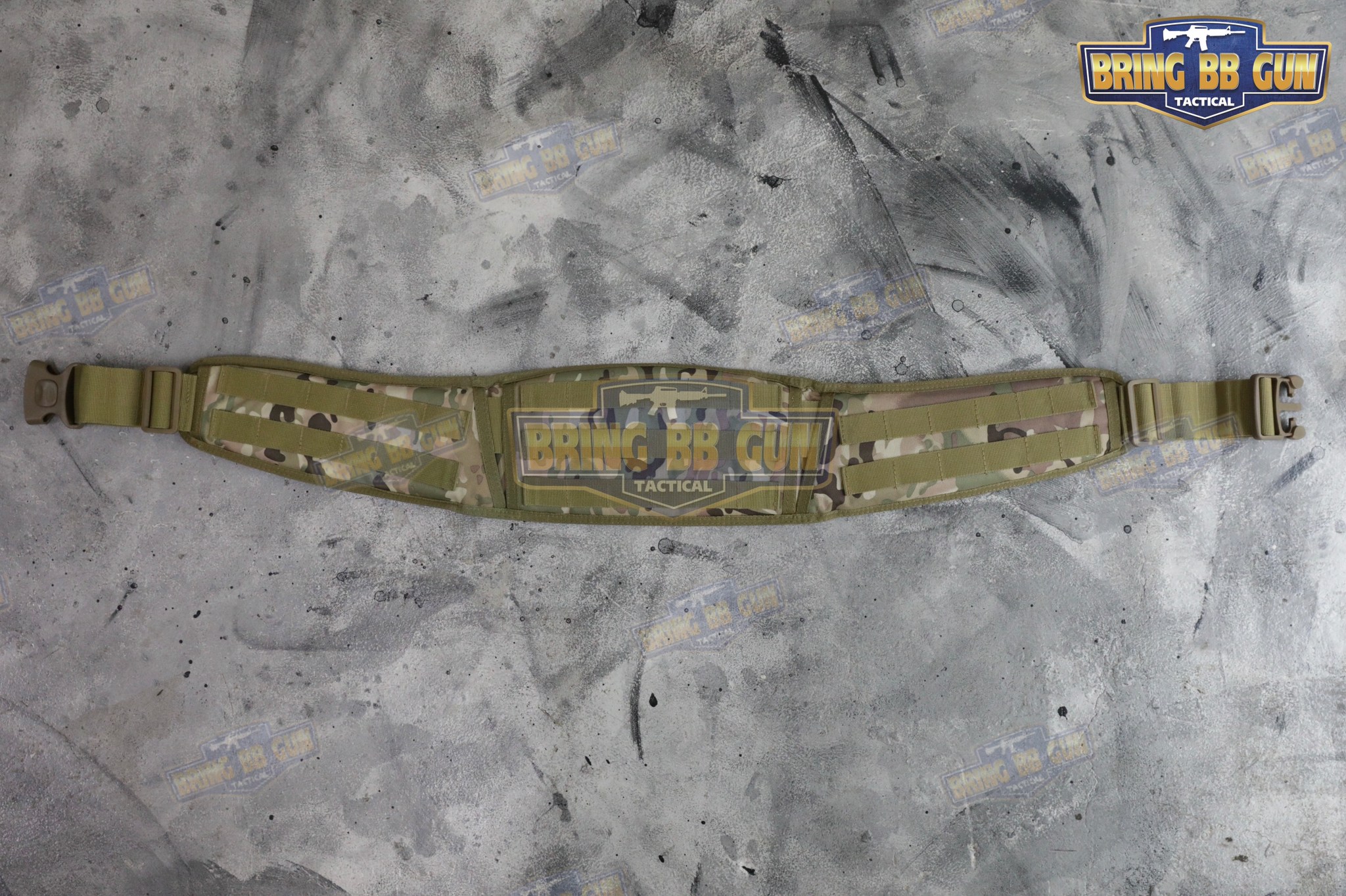 เข็มขัดสนาม แบบนวม (เข็มขัดสนามพร้อมรองนวม) (Battle Belt) (War Belt)