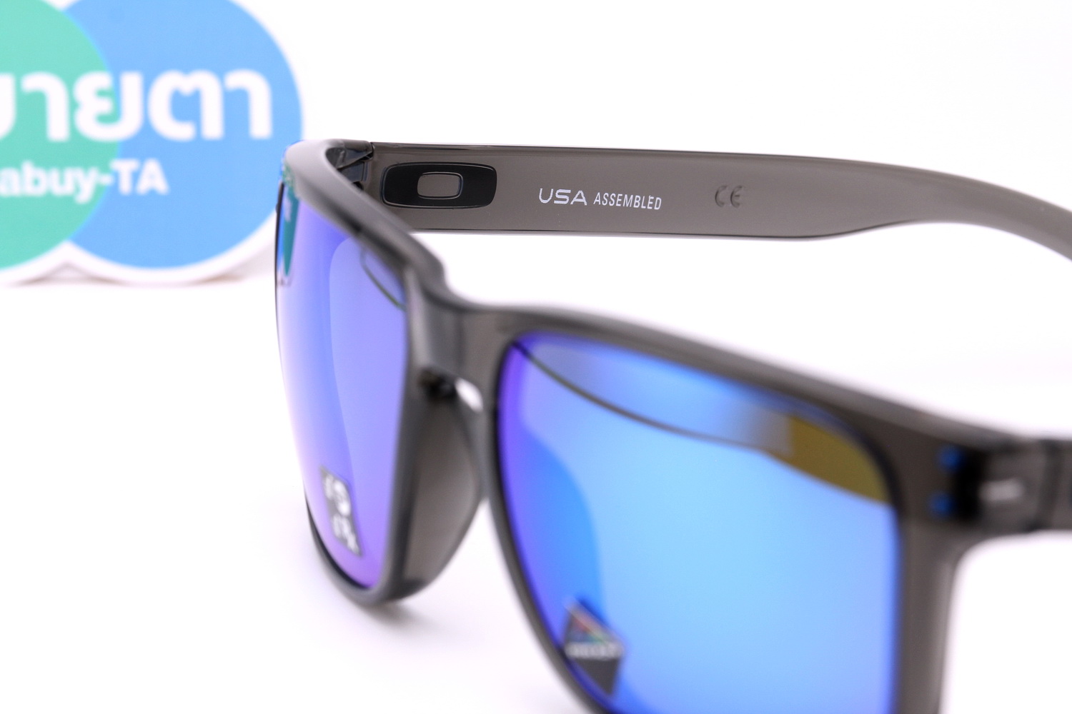 Oakley HOLBROOK XL Grey Smoke/Prizm Sapphire Iridium Polarized SKU#OO9417-09