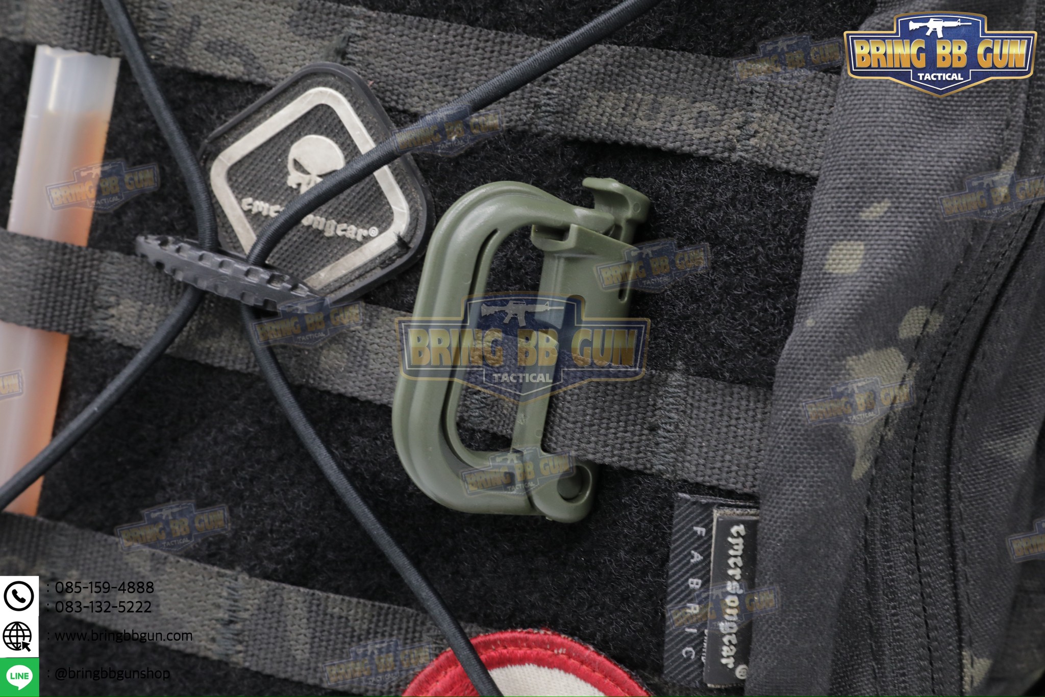 Tactical Link รุ่น S (คาราบิเนอร์) (ตะขอพวงกุญแจ) (Carabiner)