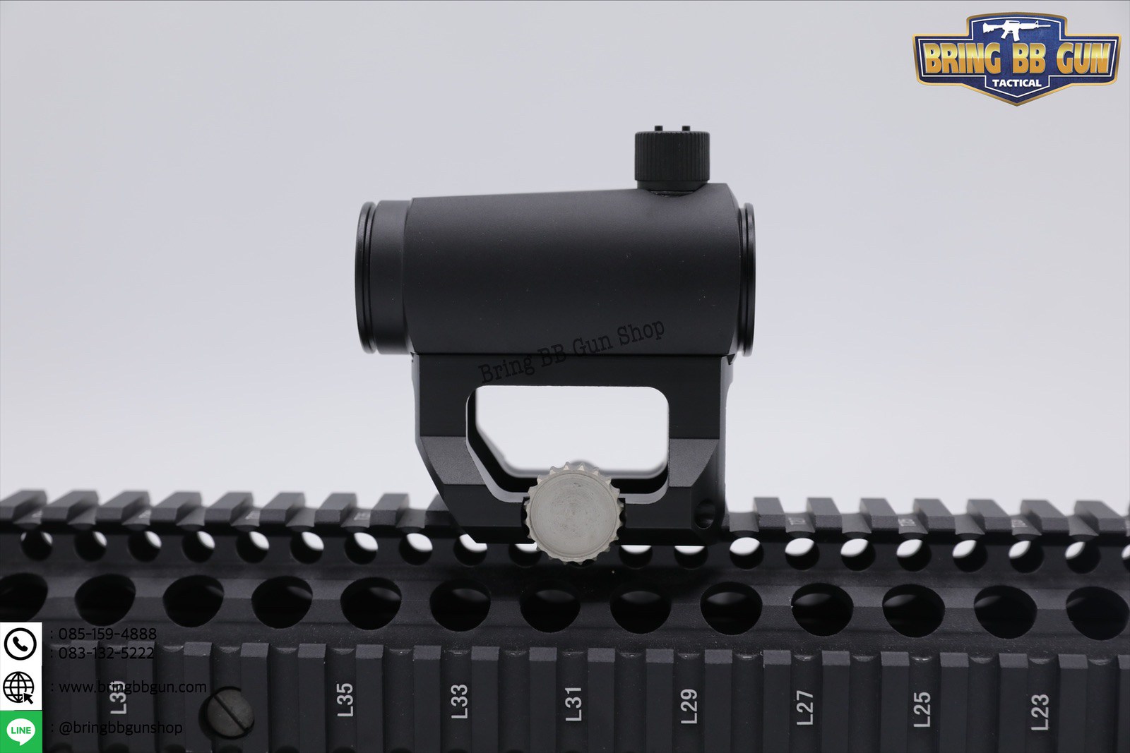 ขาแต่งดอท T1/T2 สีดำ