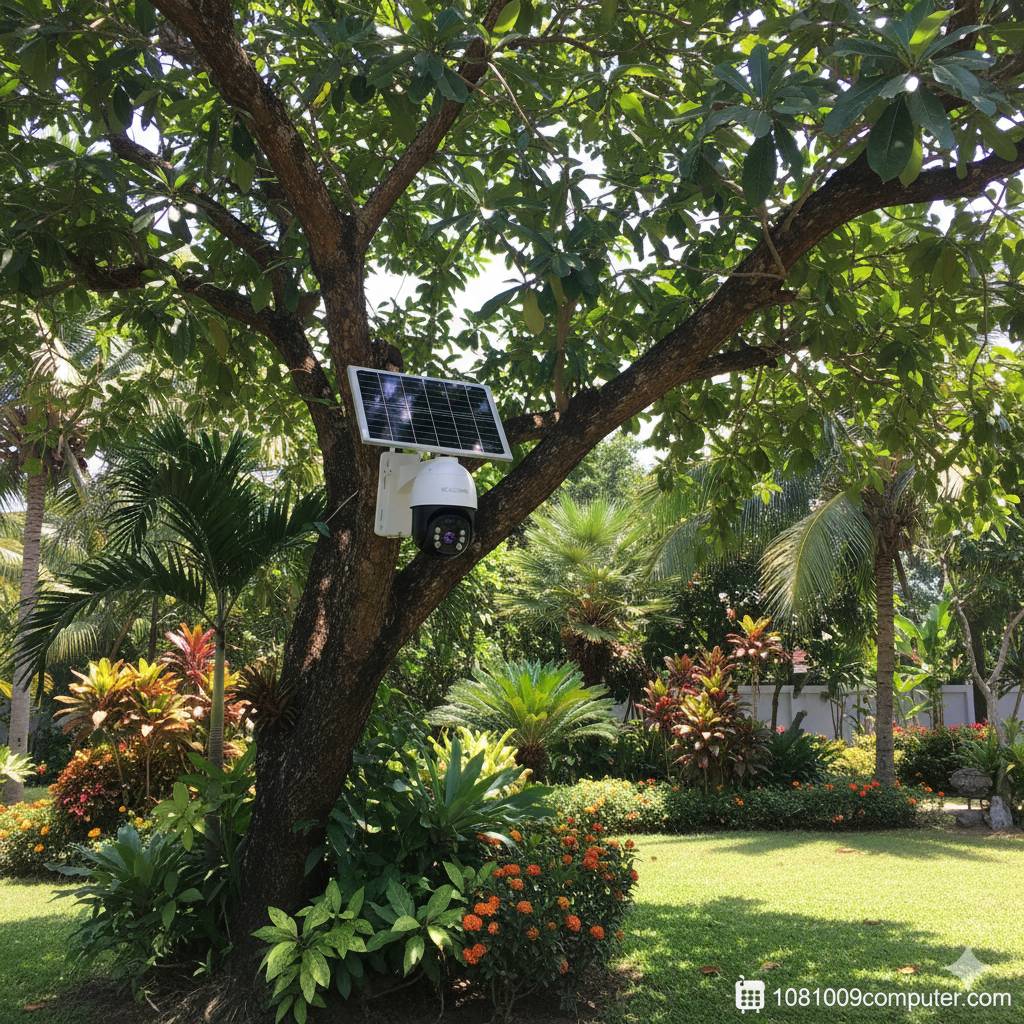 กล้องวงจรปิดโซลาร์เซลล์ EACHPAI V380 Pro รุ่น EQG662 ให้คุณอุ่นใจด้วยภาพคมชัดระดับ HD 3MP ไม่ว่าจะกลางวันหรือกลางคืนก็เห็นชัดเจนด้วยระบบมองเห็นกลางคืนอัจฉริยะ พร้อมระบบตรวจจับมนุษย์ที่แม่นยำ