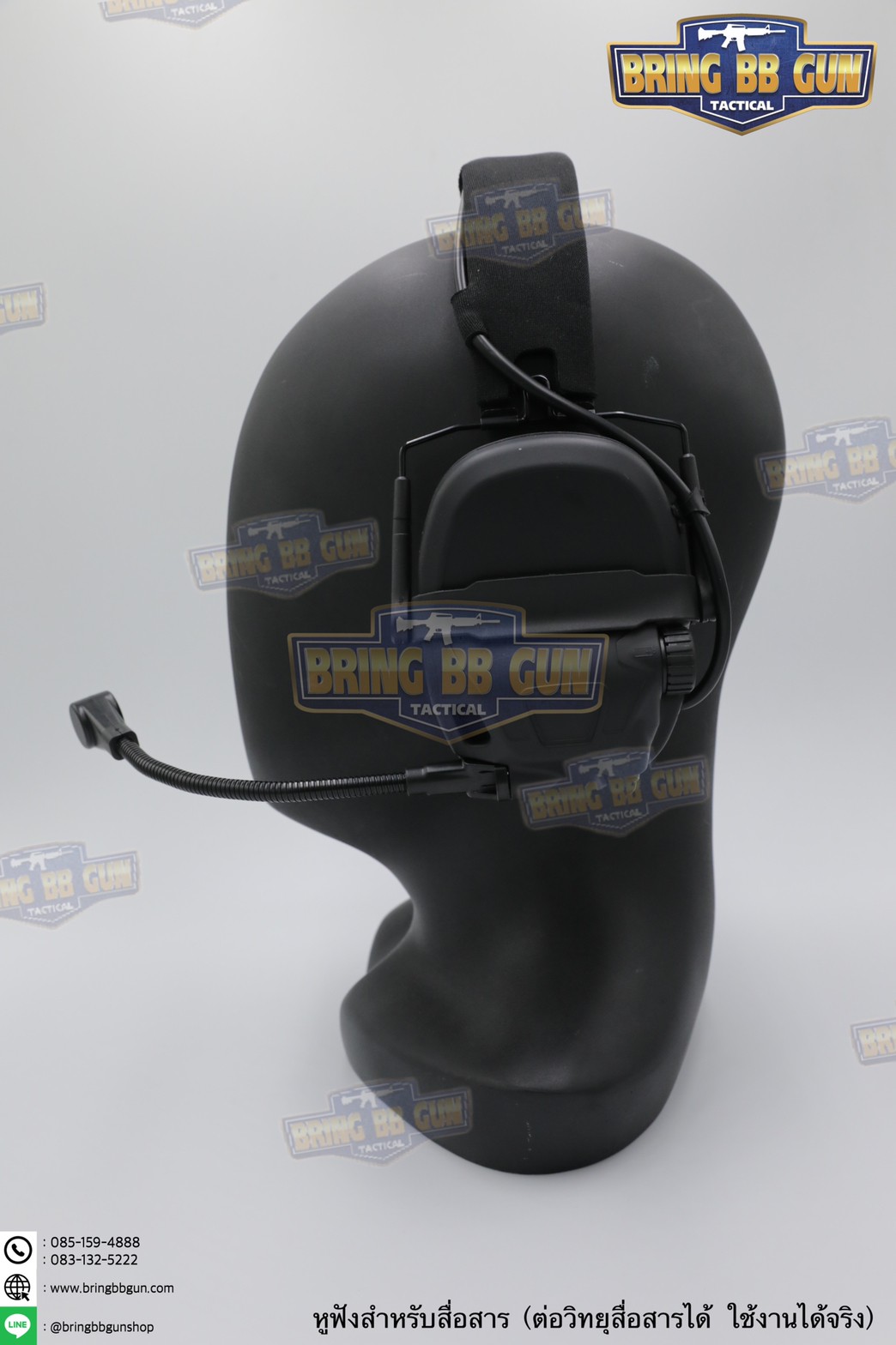 หูฟังสื่อสาร ทรง Ops-Core AMP (FCS AMP tactical communication shooting headset) (AMP)